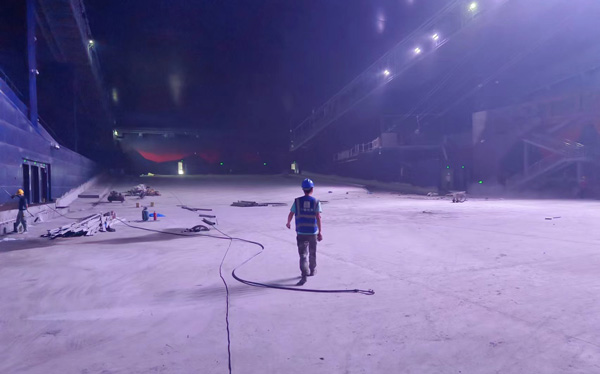 上海冰雪大世界现场使用采用上海浦广科技（集团）有限公司电能质量产品
